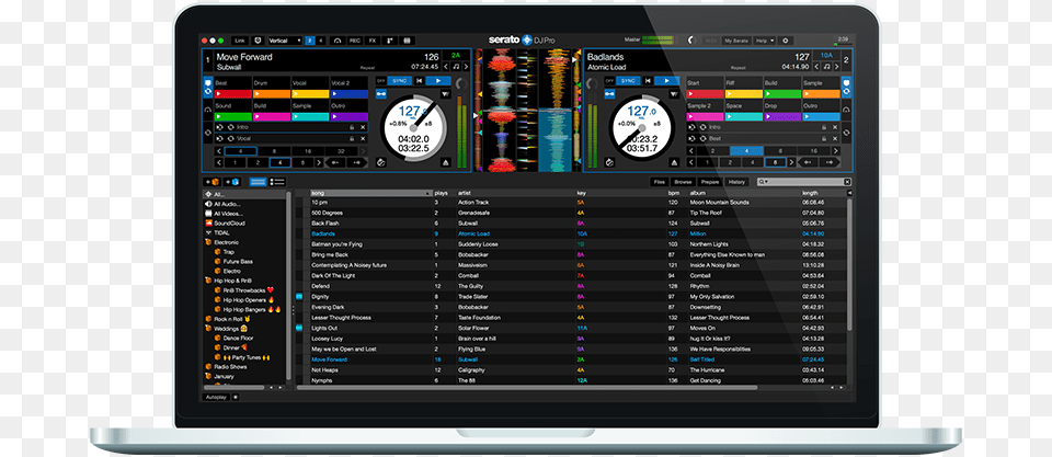 Serato Dj Pro Performance Mode Gui Serato Dj Pro Download, Computer Hardware, Electronics, Hardware, Monitor Png Image