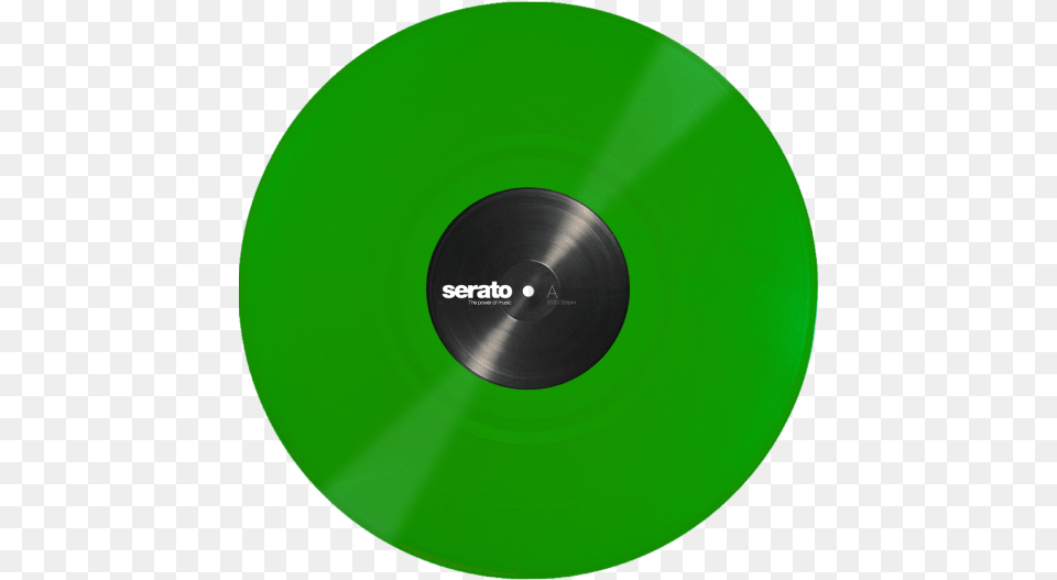 Serato Performance Series Official Control Vinyl 2xlp In Green Serato, Disk, Dvd Free Png Download