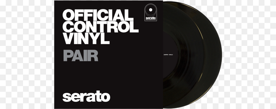 Serato Serato Control Vinyl Black, Electronics Png