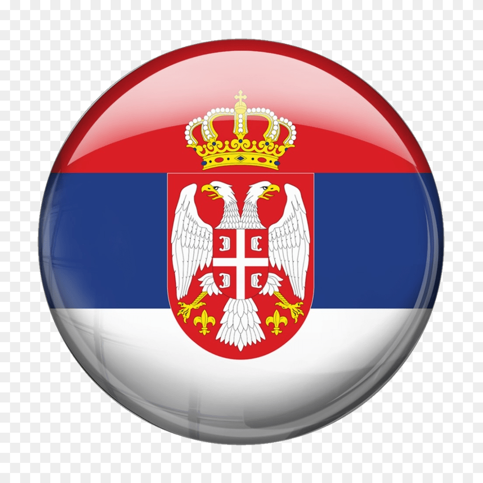 Serbia Orb, Badge, Logo, Symbol, Emblem Free Transparent Png