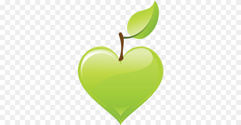 Serdechki Raznye Clip Art, Leaf, Plant, Green, Apple Png