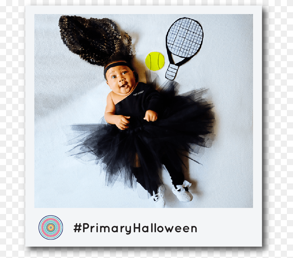Serena Williams Halloween Costume Racketlon, Head, Person, Portrait, Hand Free Png Download