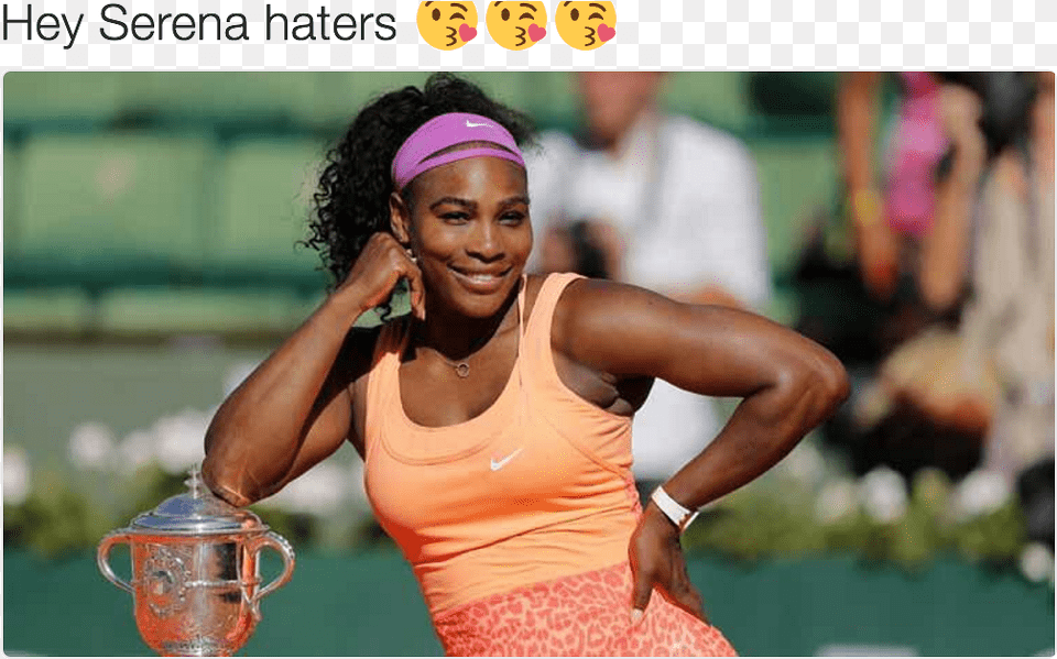 Serena Williams Won Wimbledon And People Are Losing Strong Over Skinny, Person Free Transparent Png