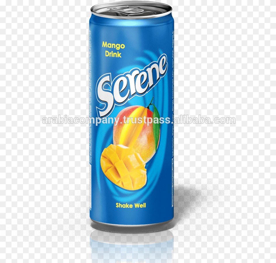 Serene Mango Juice Nectar, Tin, Can Png Image