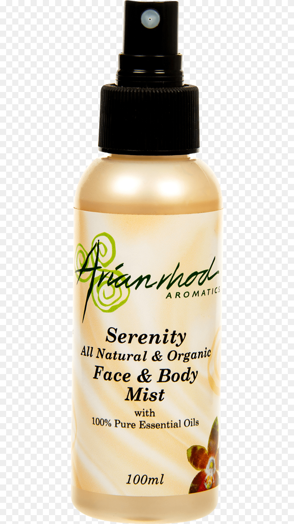 Serenity Face And Body Mist, Bottle, Cosmetics, Perfume Png Image