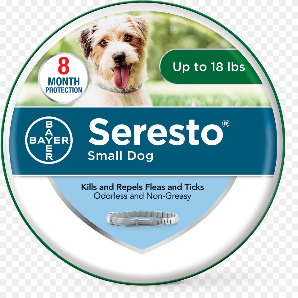 Seresto For Small Dogs Flea And Tick Collar, Animal, Canine, Dog, Mammal Free Transparent Png