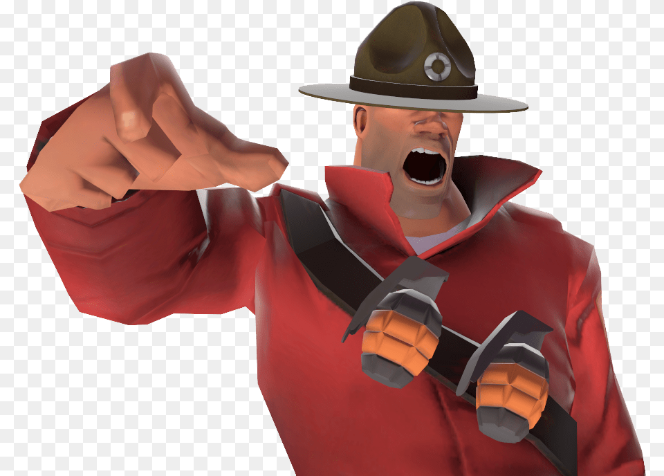 Sergeants Drill Hat, Person, Hand, Body Part, Face Free Png