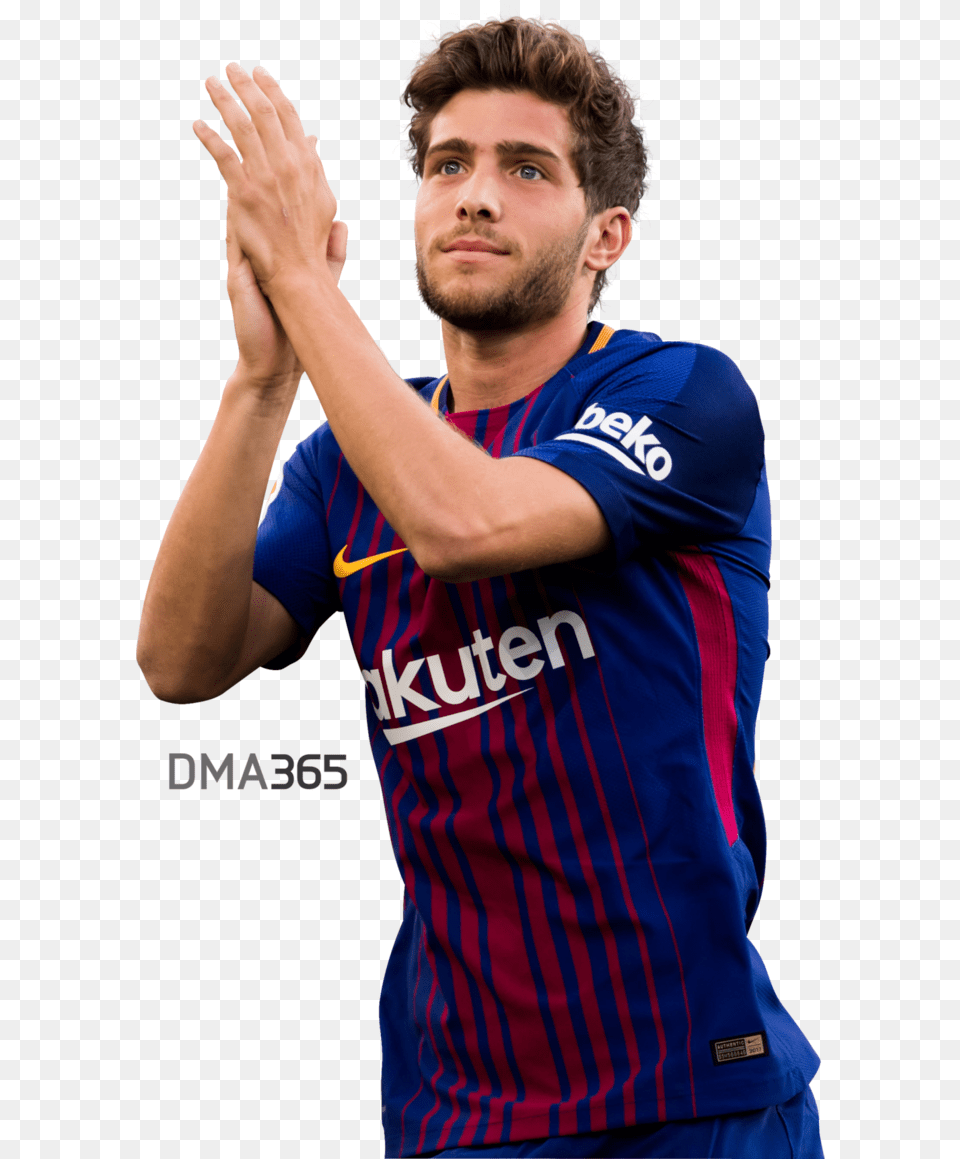 Sergi Image Sergi Roberto Vs Semedo, Shirt, Body Part, Clothing, Person Free Transparent Png