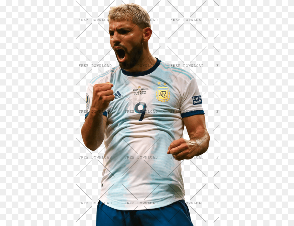 Sergio Aguero With Jeans Transparent Background, Person, Face, Head, Adult Png Image