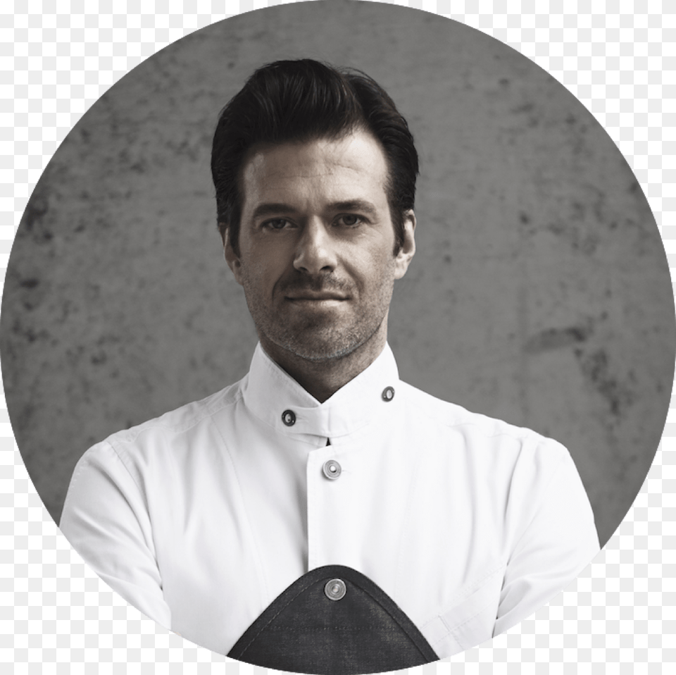 Sergio Herman Winner Of Six Michelin Stars Sergio Herman Chef Jacket, Adult, Shirt, Portrait, Photography Free Transparent Png