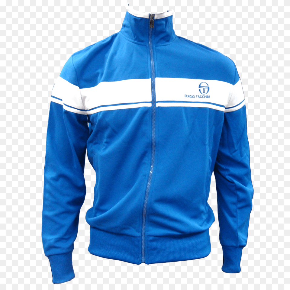 Sergiotacchinisirmastertrackjacketblue, Clothing, Coat, Fleece, Jacket Free Transparent Png