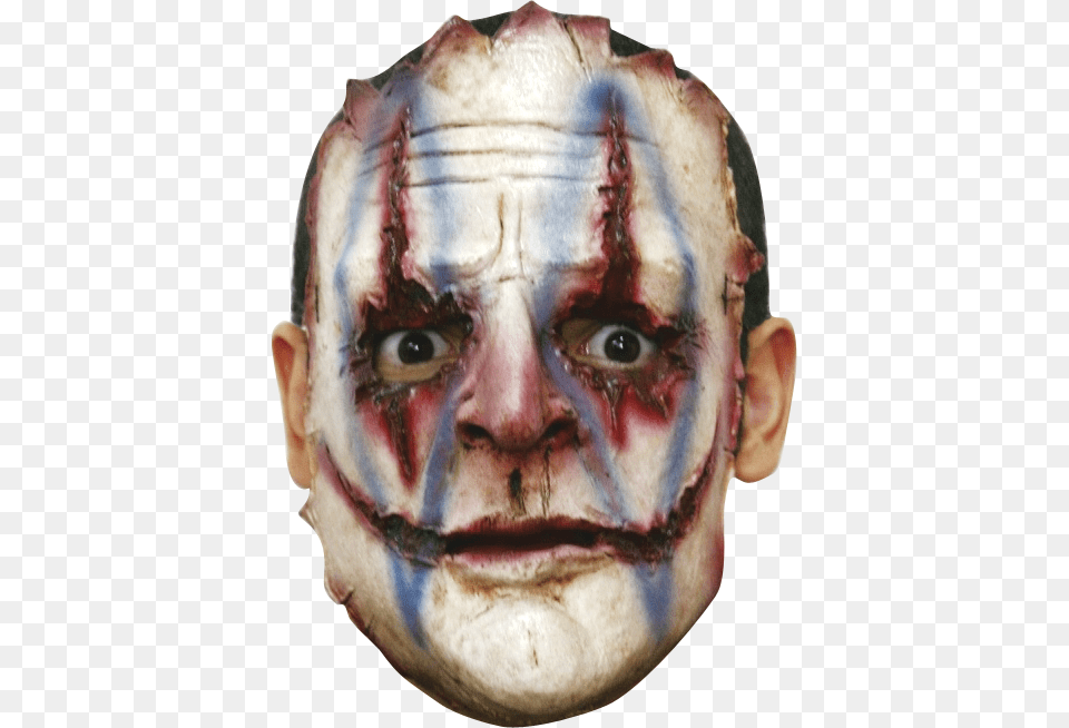 Serial Killer Clown Mask, Face, Head, Person, Photography Free Png Download