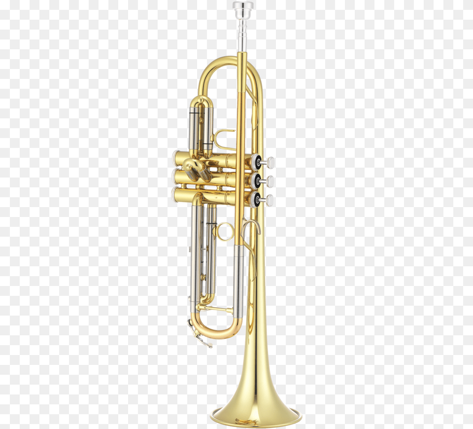 Series 1100 Trumpet In Bb Jupiter Jtr1100m Quantum Series Bb Marching Trumpet, Brass Section, Flugelhorn, Horn, Musical Instrument Png