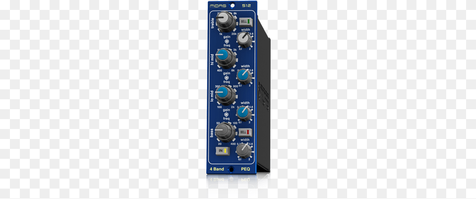 Series 4 Band Fully Parametric Equaliser Based Midas 4 Band Fully Parametric Equalizer Based, Electronics, Stereo, Amplifier, Gas Pump Free Transparent Png