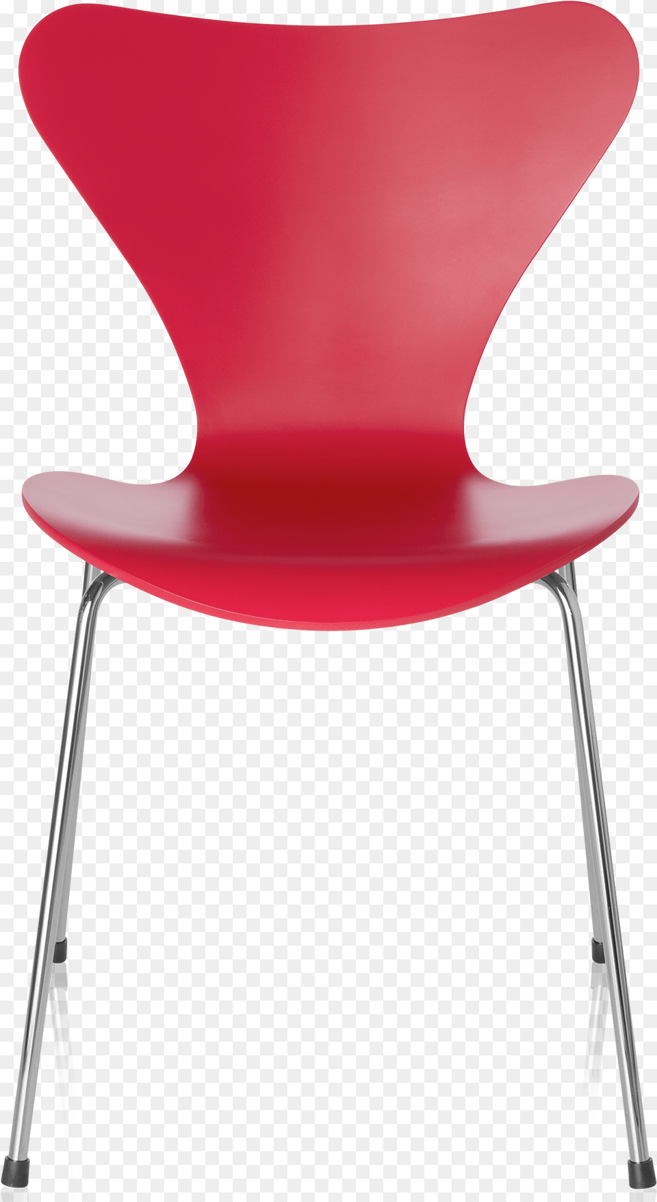 Series 7 Chair Arne Jacobsen Opium Red Lacquered, Furniture Free Png Download