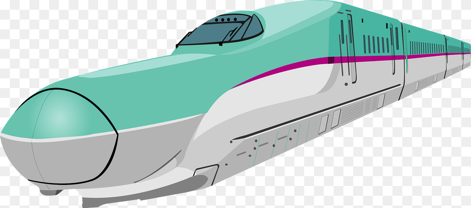 Series Bullet Train Clipart, Railway, Transportation, Vehicle, Bullet Train Free Transparent Png