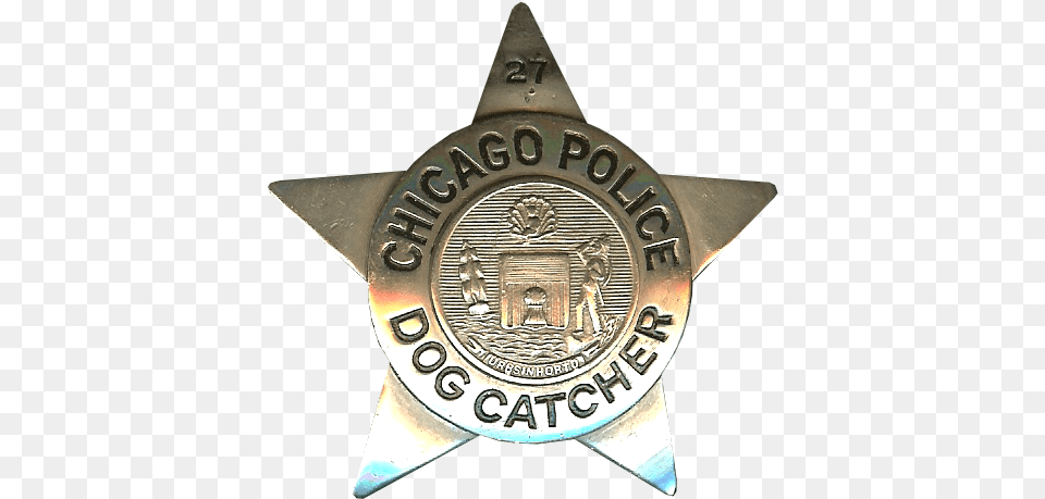 Series Chicago Police Dog Catcher Star, Badge, Logo, Symbol Free Transparent Png