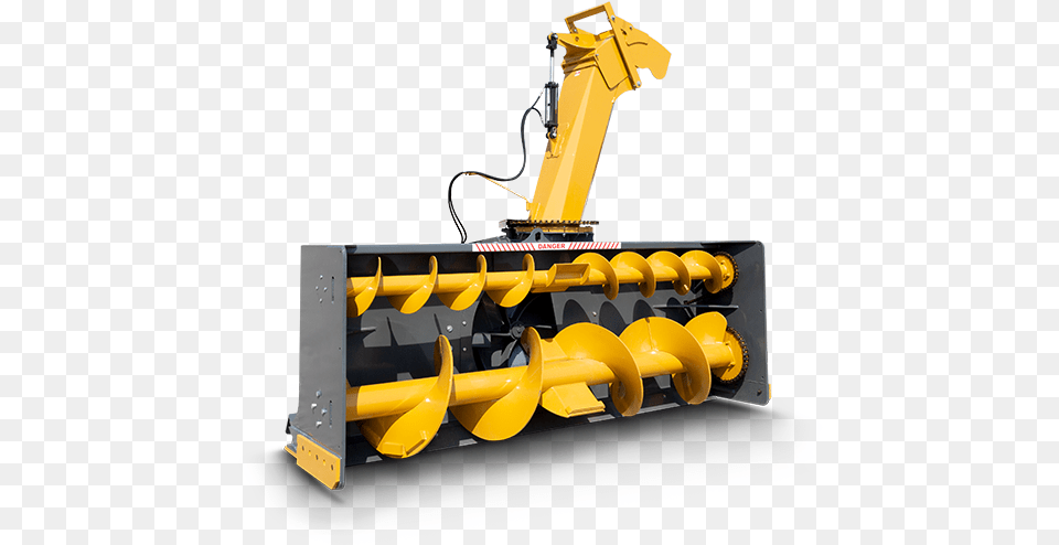 Series Commercial Meteor Snow Blower Main Bulldozer, Machine, Tractor, Transportation, Vehicle Png Image