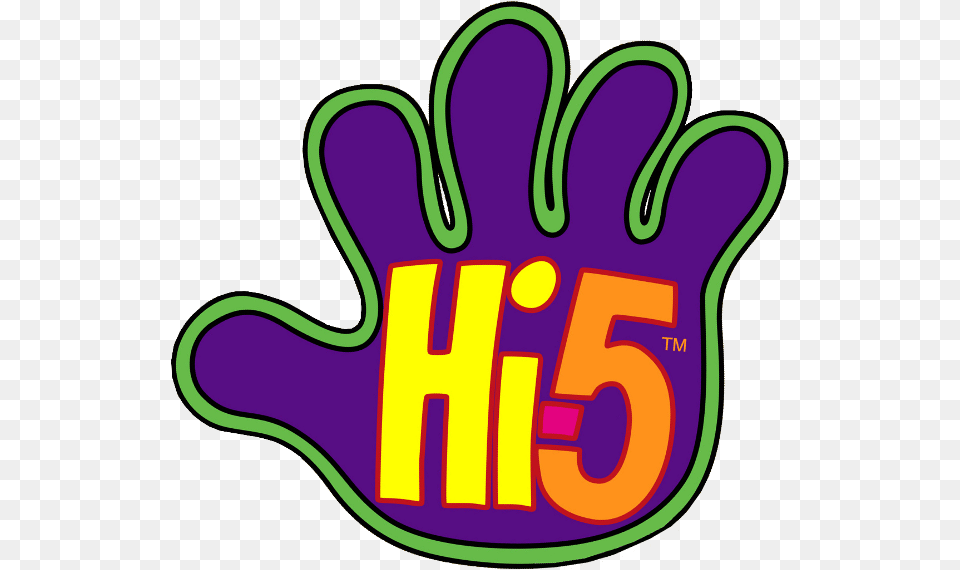 Series Hi 5 Vol 4 Wonderful Wishes Clipart 618x570 Hi 5 Logo, Clothing, Glove, Light Free Png Download