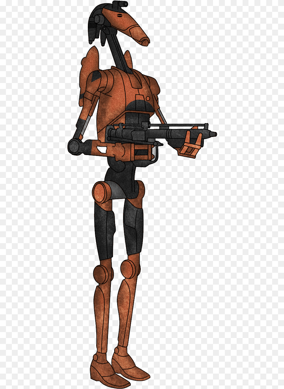 Series Rocket Battle Droid By Luca9108 B1 Battle Droid Black, Adult, Male, Man, Person Free Transparent Png