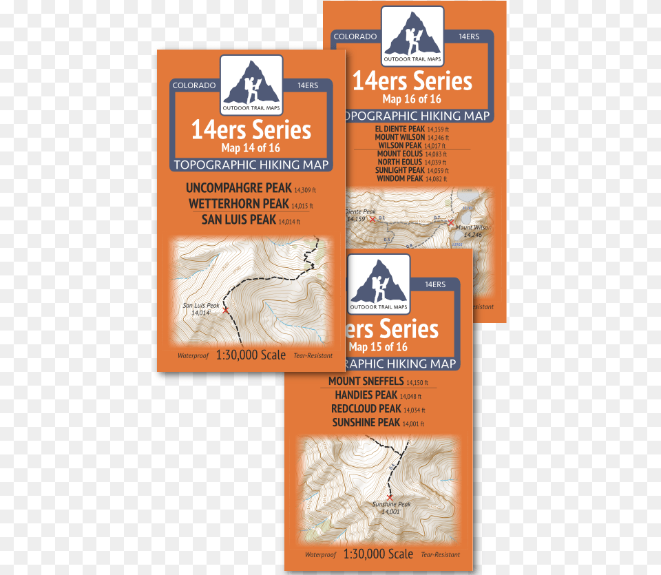 Series San Juan Mountains Map Pack Flyer, Advertisement, Poster, Person Free Transparent Png