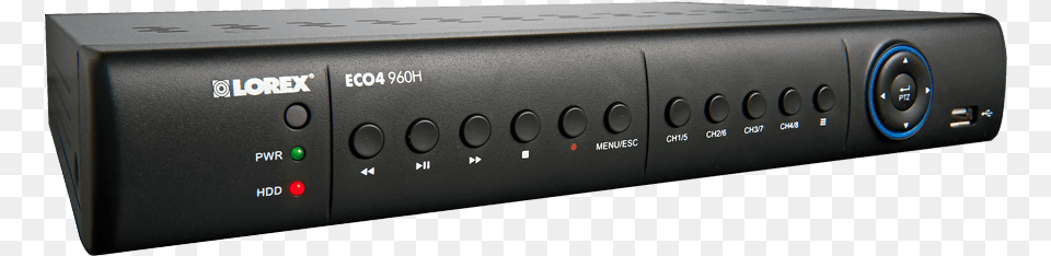 Series Security Dvr With 960h Recording And Stratus Radio Receiver, Amplifier, Electronics, Remote Control Free Png