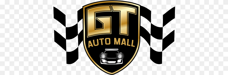 Serious Modern Car Dealer Logo Design For Gt Auto Mall By Emblem, Coupe, Sports Car, Transportation, Vehicle Free Png