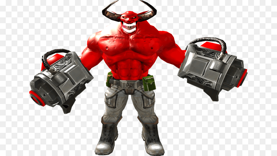 Serious Sam 2 Bull Soldier, Adult, Male, Man, Person Png