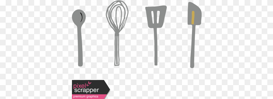 Seriously Sweet Print Utensils Flamingo Party Hat Cartoon, Cutlery, Spoon, Device Free Transparent Png
