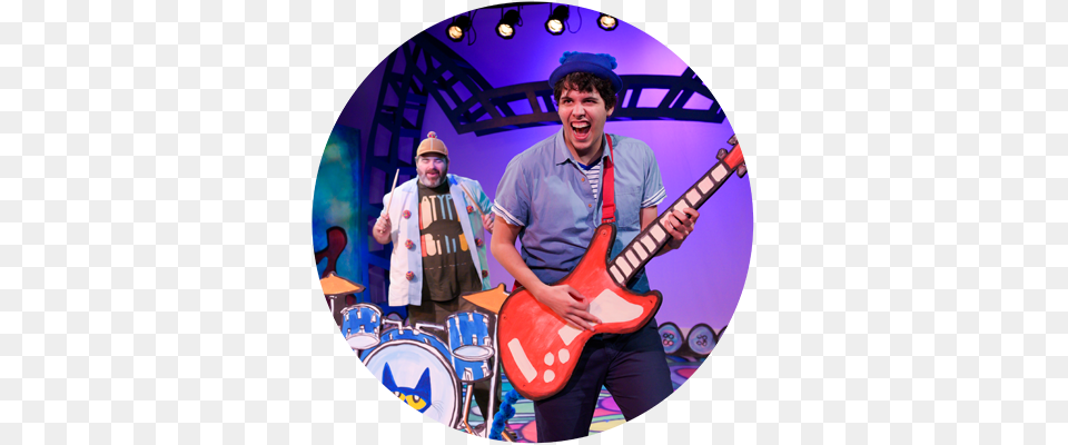 Seriously There Is Something So Delightful About A Pete The Cat Bay Area Children39s Theatre, Person, Concert, Crowd, Musical Instrument Png