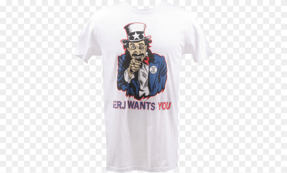 Serj Wants You, Clothing, T-shirt, Shirt, Adult Png Image