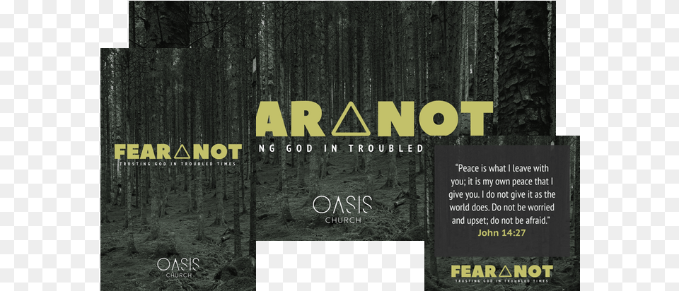 Sermon Fear Not Graphic Design, Advertisement, Book, Poster, Publication Png Image