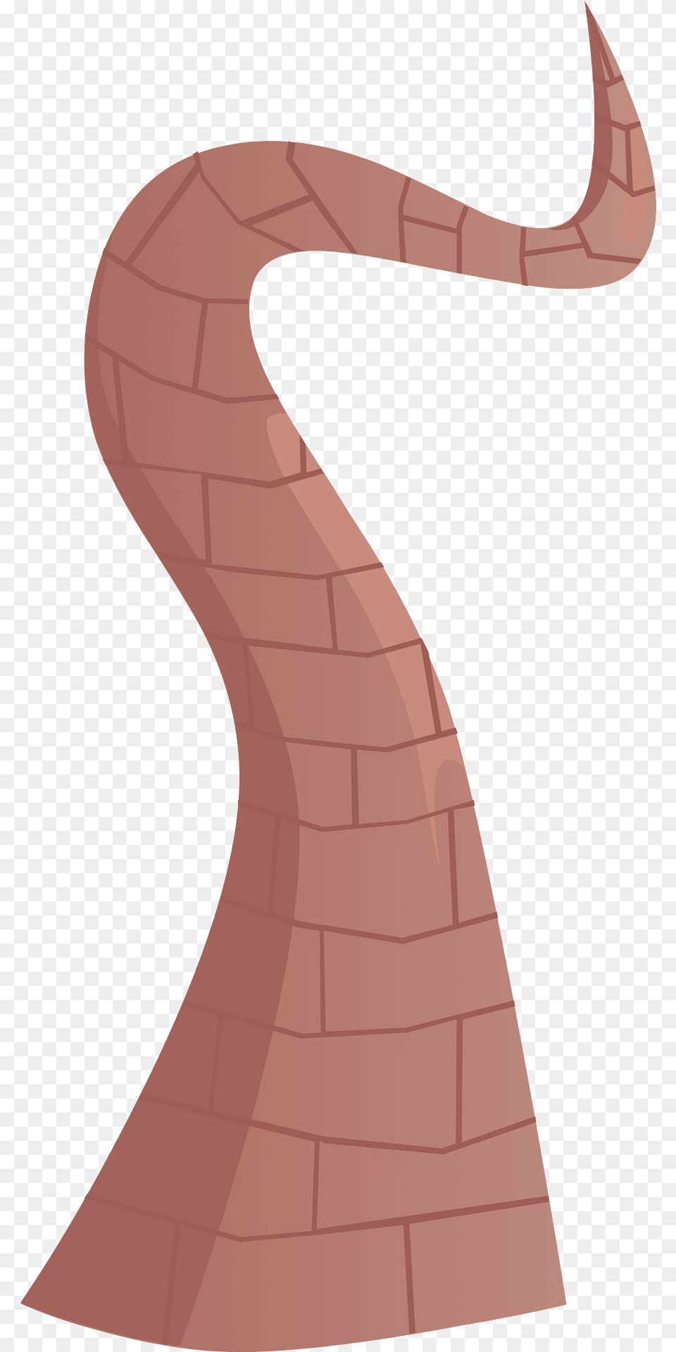 Serpent Red Tail Mid Clipart, Brick, Animal, Reptile, Snake Png