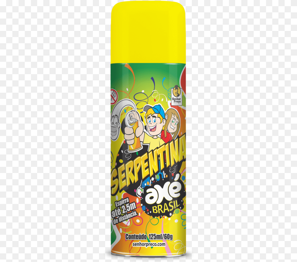 Serpentina Ax Brasil Amarelo 120ml Snack, Face, Head, Person, Baby Free Png Download