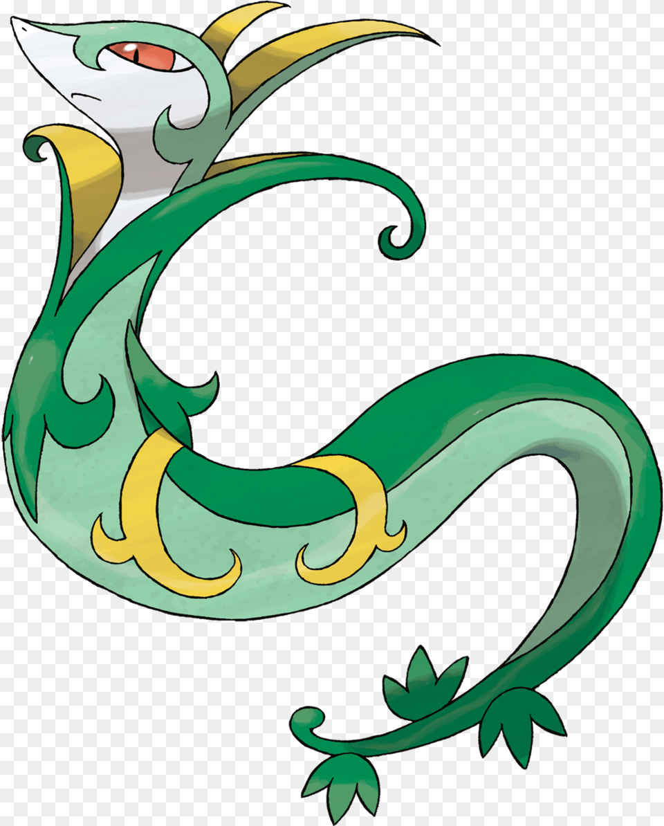 Serperior Pokmon Ultra Sunultra Moon Project Pokemon Serperior, Animal, Gecko, Lizard, Reptile Free Png Download