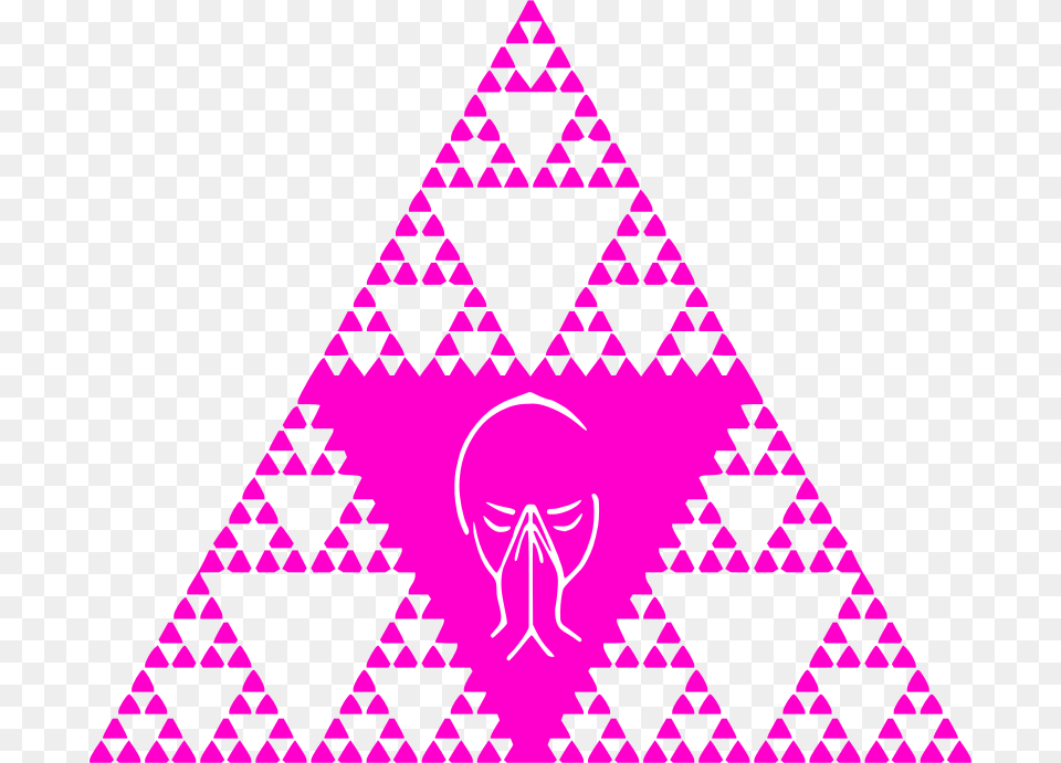 Serpinski Triangle Animated Gif Sierpinski Triangle, Purple, Person Free Transparent Png