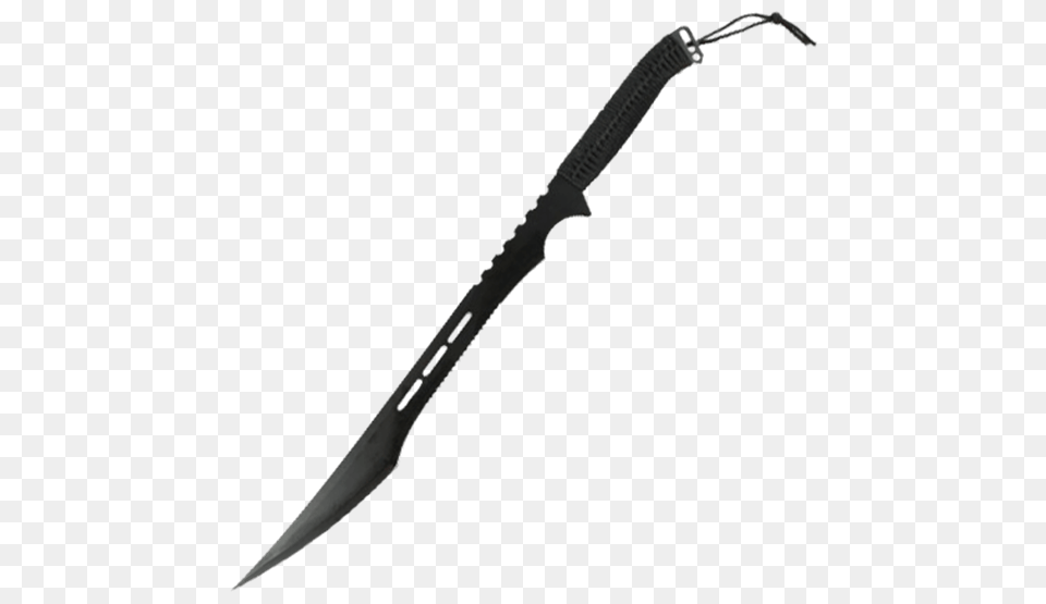 Serrated Tactical Ninja Sword, Weapon, Blade, Dagger, Knife Png Image