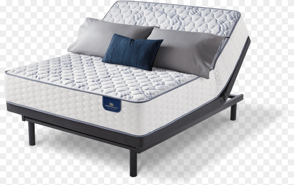 Serta Perfect Sleeper Foreman Fm Twin Serta Perfect Sleeper Oliverton Plush, Bed, Furniture, Mattress Free Png Download