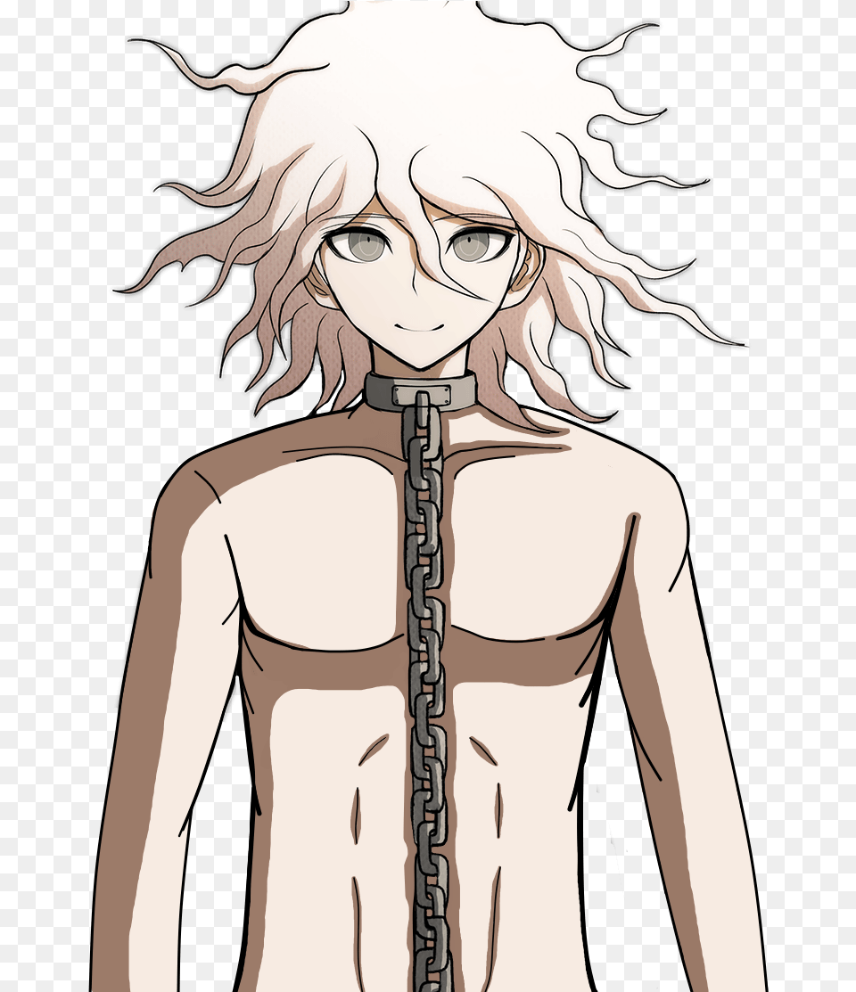 Servant Nagito Komaeda Sprites, Book, Publication, Comics, Adult Free Png Download