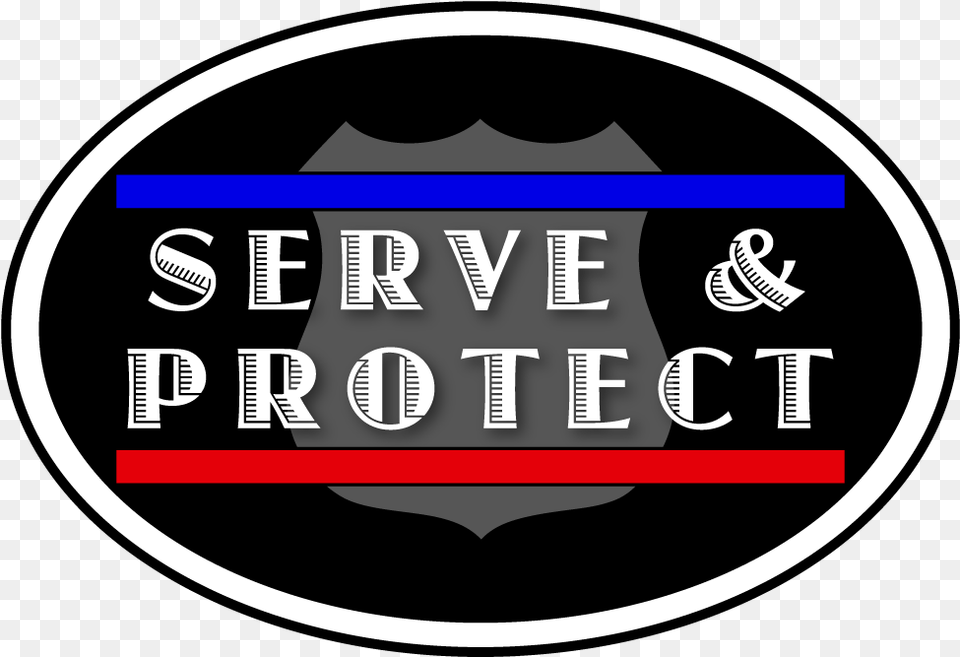 Serve Amp Protect Logo Serve And Protect, Badge, Photography, Symbol, Disk Free Transparent Png