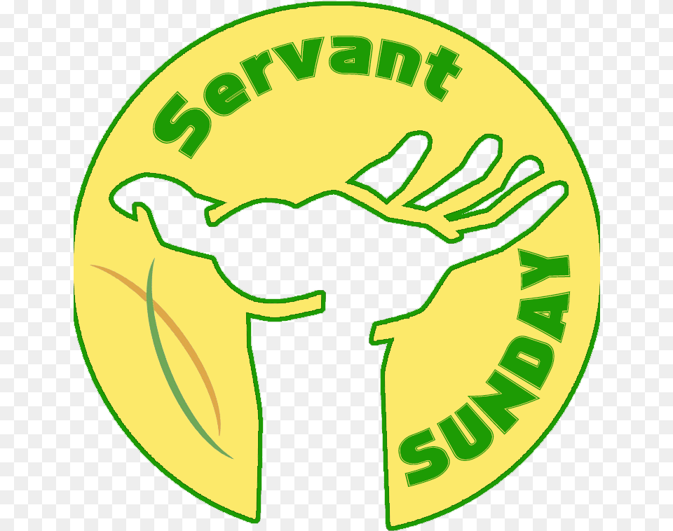 Serve Sunday Is Sunday October Emblem, Logo, Body Part, Hand, Person Png