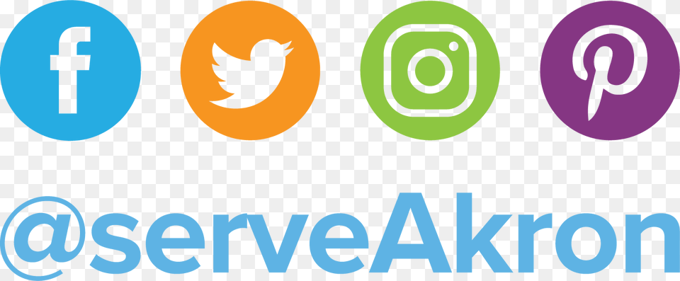 Serveakron Social Media Icons Facebook Instagram Logo, Text Free Png Download