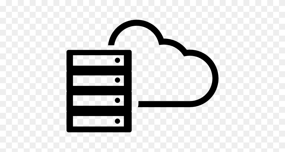 Server Cloud, Stencil, Sticker, Smoke Pipe Free Png Download