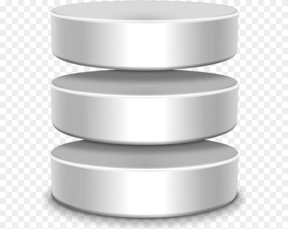 Server Database Odbc Icon, Spiral, Silver, Coil, Hot Tub Free Transparent Png