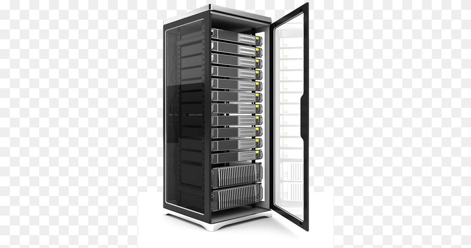Server Rack Transparent Server Rack Data Center Rack Icon, Computer, Electronics, Hardware Png Image