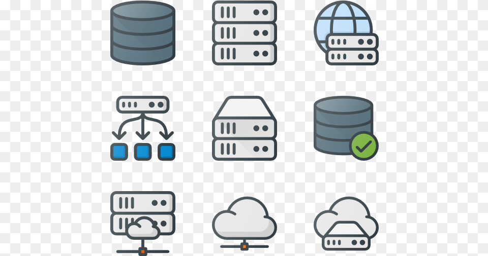 Servers Amp Database Server Database Icon, Disk Png Image