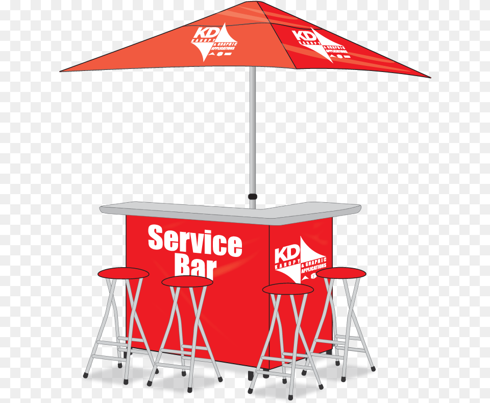 Service Bar Umbrella, Canopy, Furniture Free Png