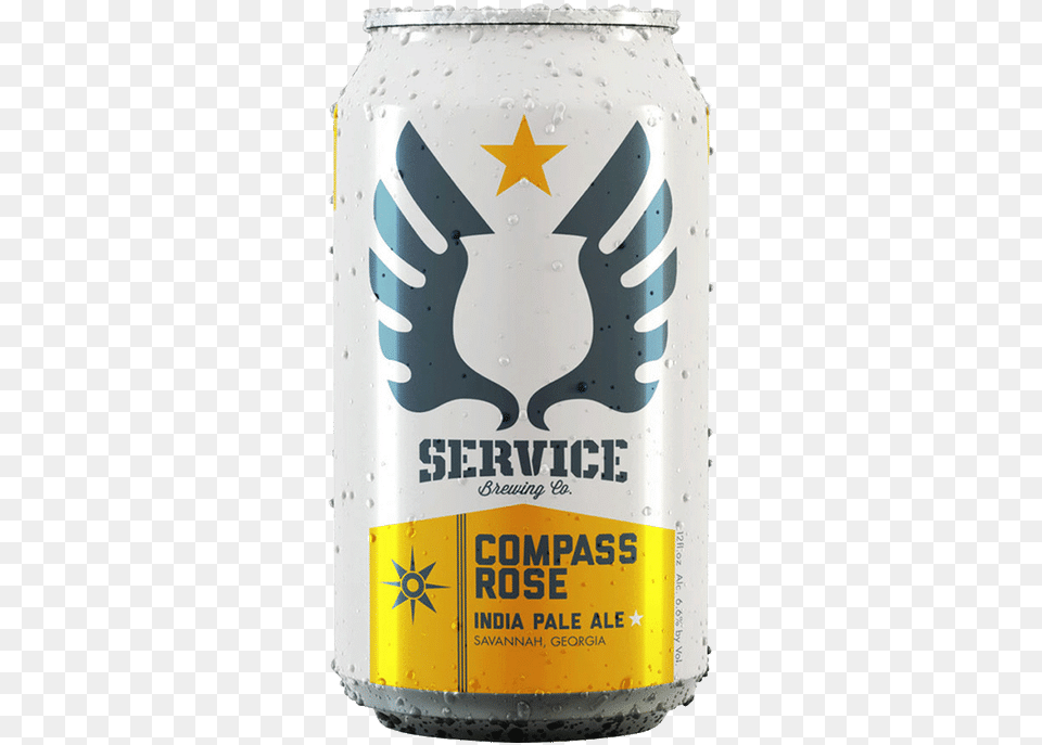 Service Compass Rose Ipa Service Ground Pounder Pale Ale, Alcohol, Beer, Beverage, Lager Free Png