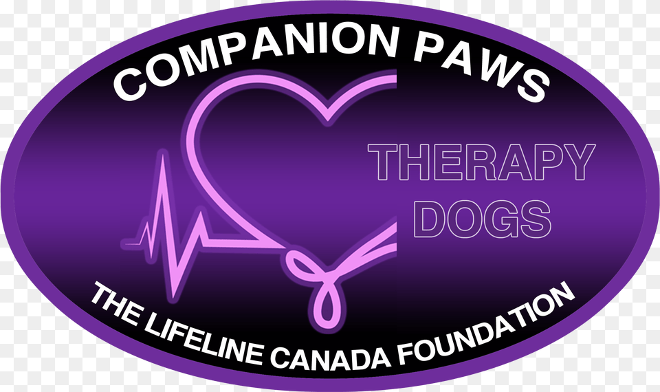 Service Dog, Purple, Logo, Disk Png Image