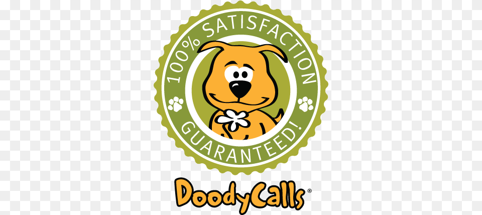 Service Guarantee Doody Calls, Logo, Badge, Symbol, Animal Free Png